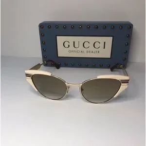 GUCCI New Authentic WEB GG0522S-005 Sunglasses Authentic Gucci Women main image 4
